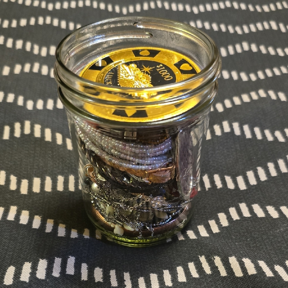 Small Mystery Jewelry Jar